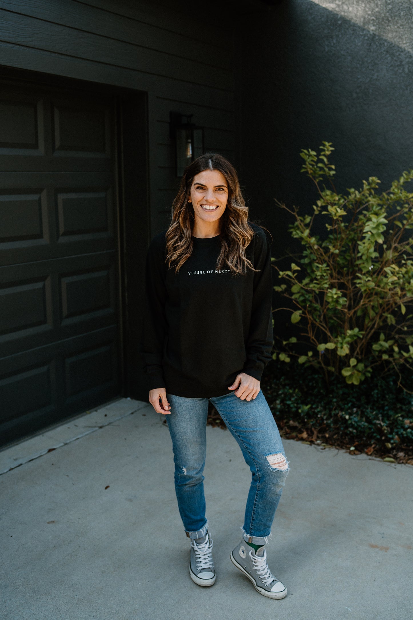 Black Long sleeve sweatshirt