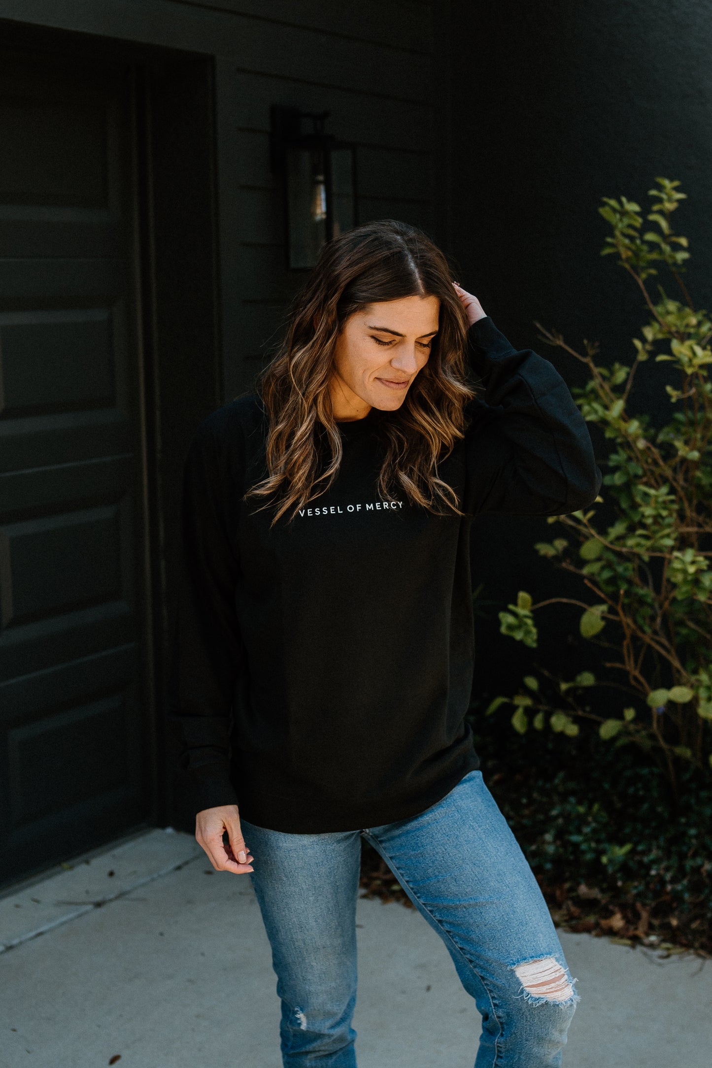 Black Long sleeve sweatshirt